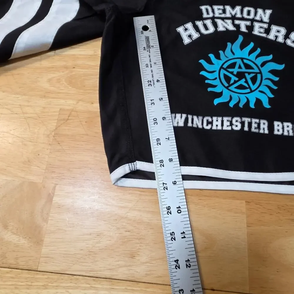 Supernatural Demon Hunters Winchester Bros Board Shorts Swim Trunks Men's 36